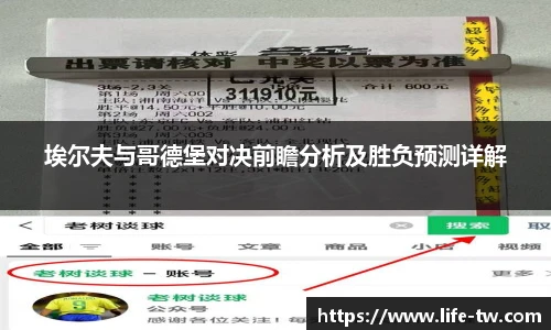 埃尔夫与哥德堡对决前瞻分析及胜负预测详解